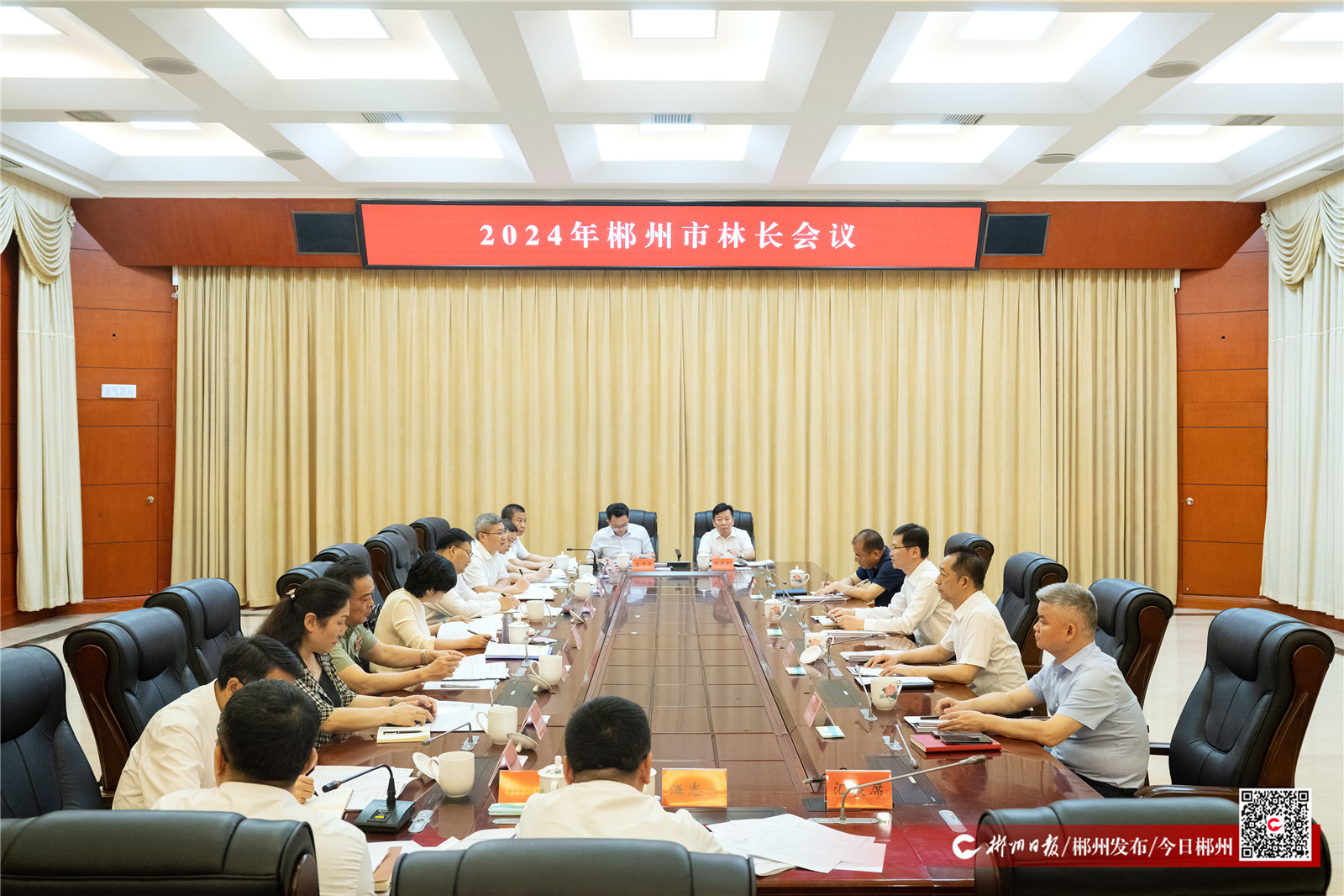 郴州市召开2024年林长会议