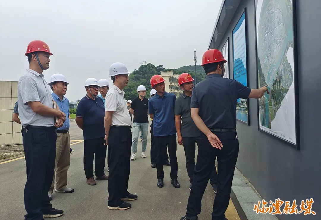 湖南省水利水电科学院对临澧县青山水轮泵站标准化管理省级达标评价进行现场复核