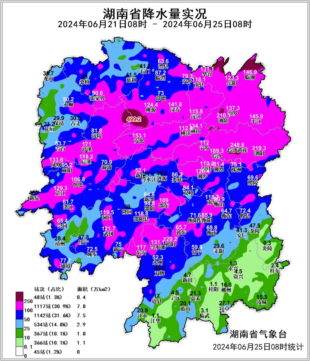 湖南多地强降雨持续！需加强防范！