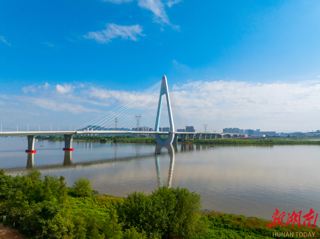 "湘江之钻"来啦!长沙香炉洲大桥即将通车