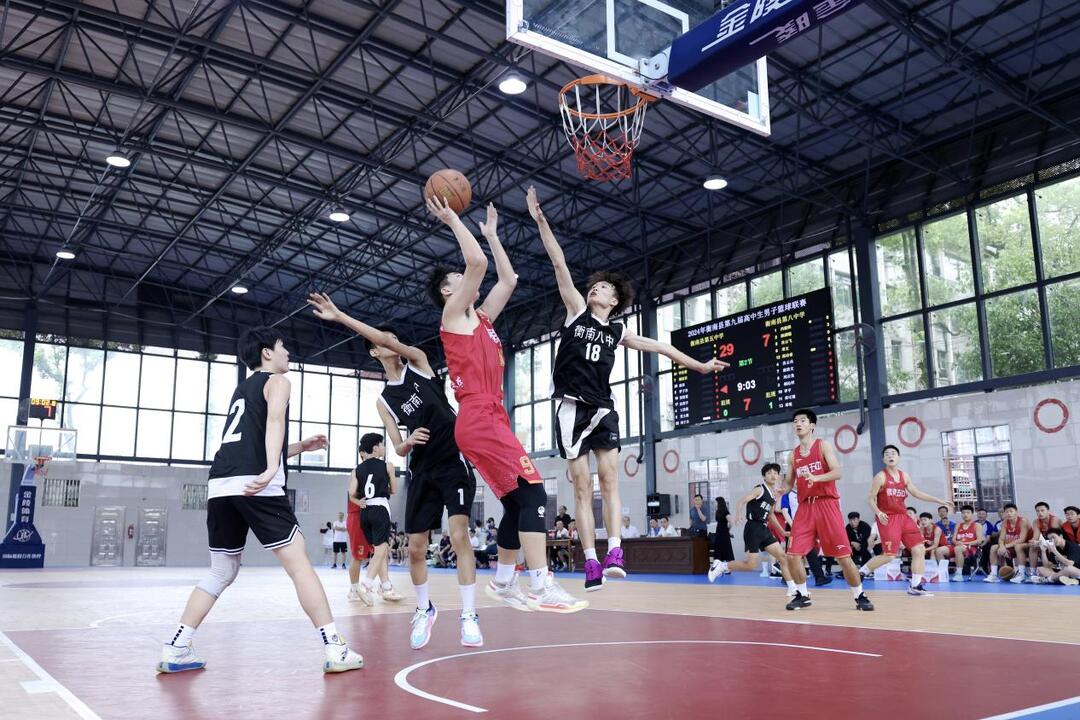 衡南县第九届高中生男子篮球联赛火热开赛