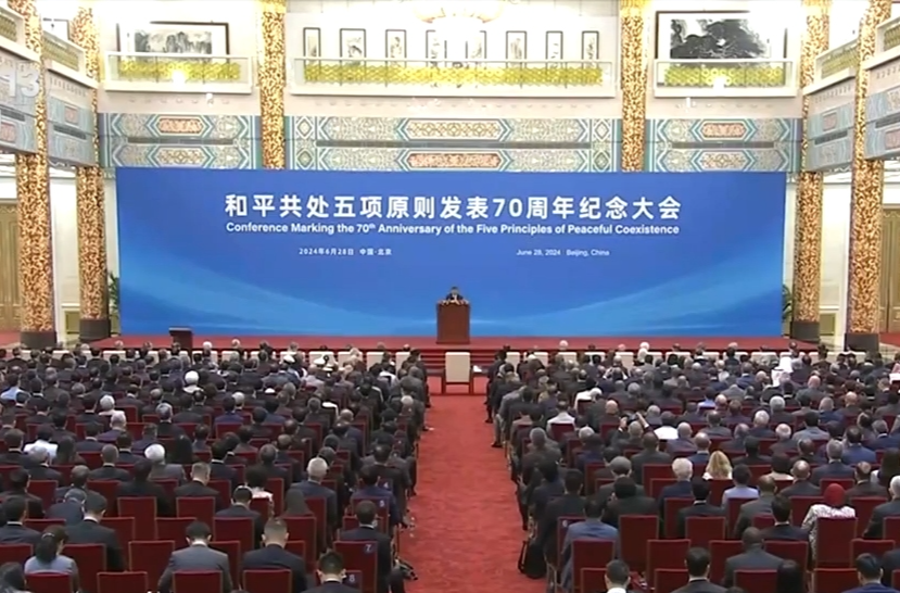 携手大道同行 共创美好未来——习近平主席在和平共处五项原则发表70周年纪念大会上的重要讲话引发热烈反响