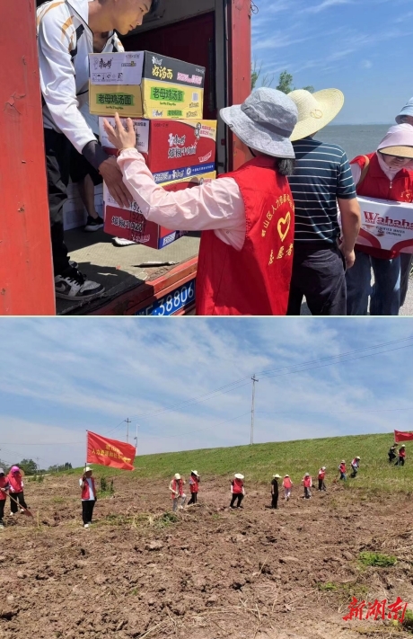 君山區(qū)人社局開展防汛救災(zāi)慰問暨青年干部義務(wù)巡堤志愿服務(wù)