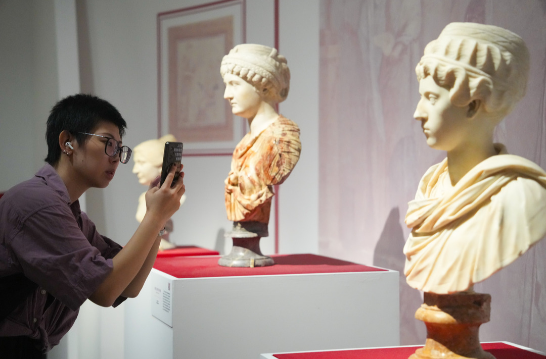 彼美人兮——两汉罗马时期女性文物展”在湖南博物院展出