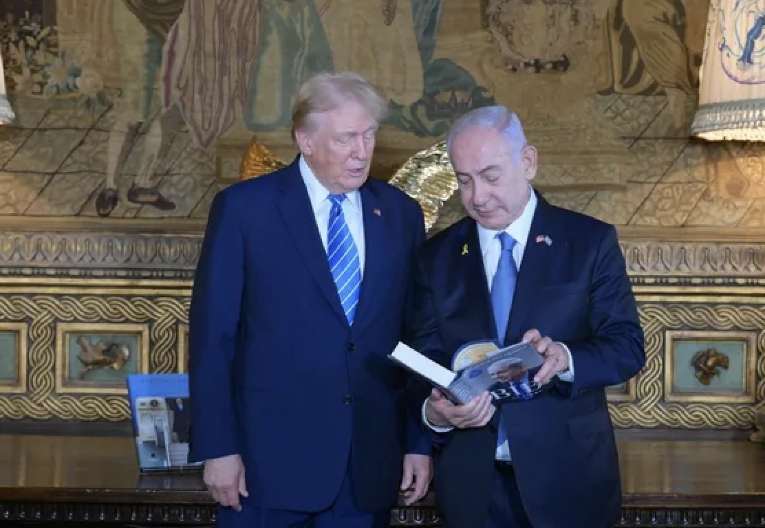 以色列总理内塔尼亚胡抵达美国佛州 与特朗普会面