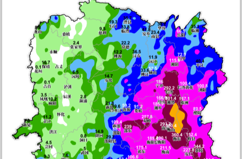 湖南为何成本轮强降雨中心？