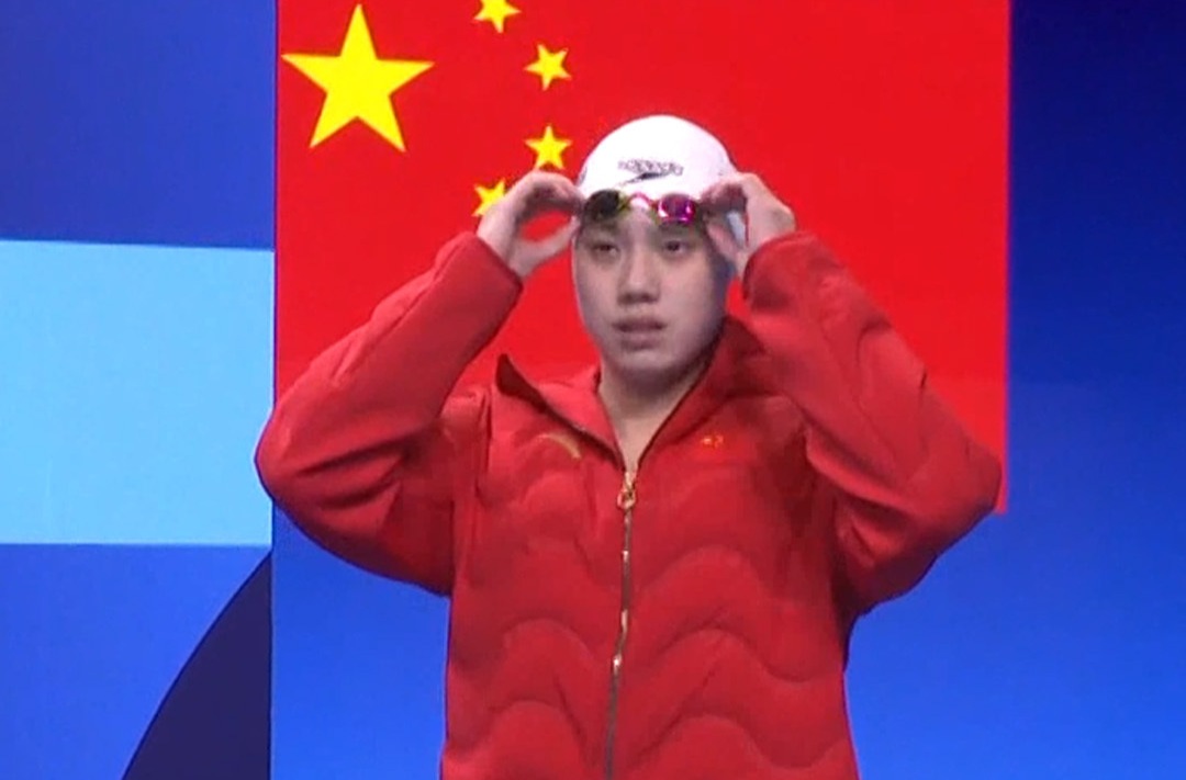 张雨霏夺得巴黎奥运会游泳女子200米蝶泳铜牌