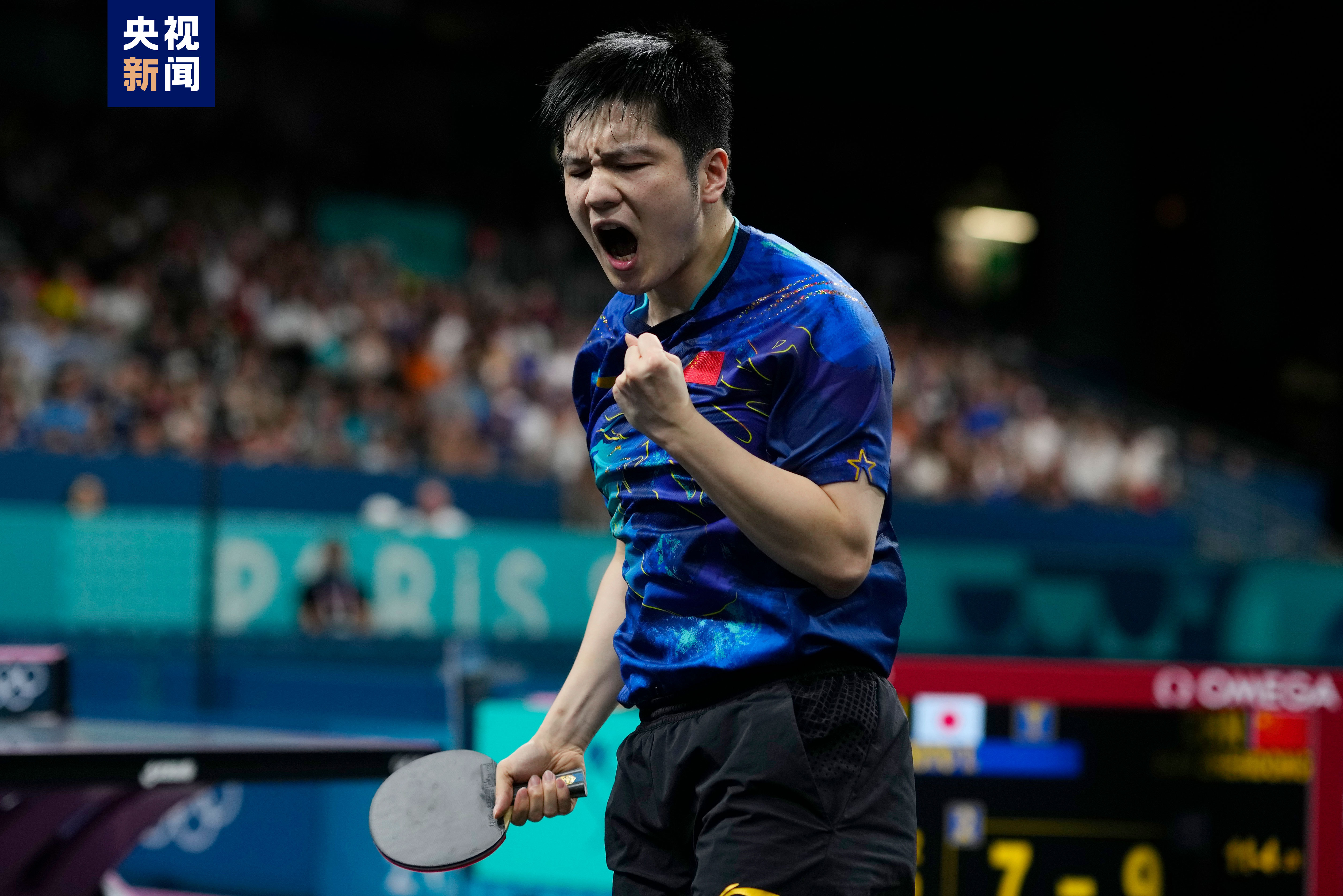 大逆转！樊振东战胜张本智和晋级乒乓球男单半决赛