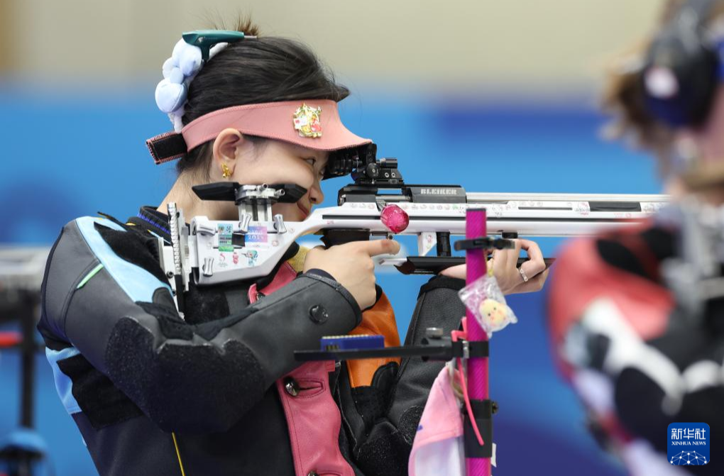 巴黎奥运会 | 射击——女子50米步枪三姿：中国选手张琼月获得铜牌