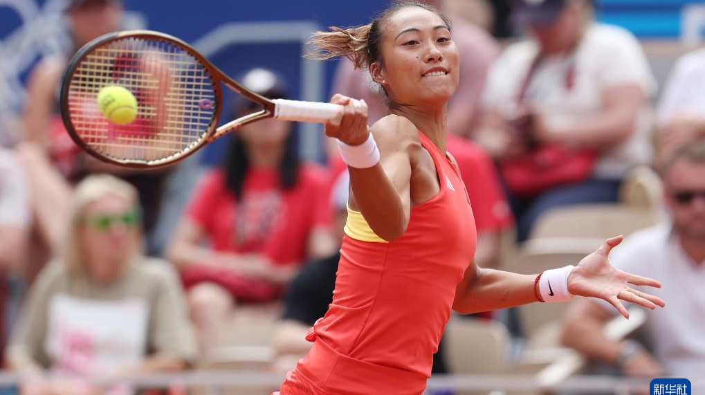 巴黎奥运会·中国第16金海报｜郑钦文创造历史！中国球员首夺奥运网球女单冠军