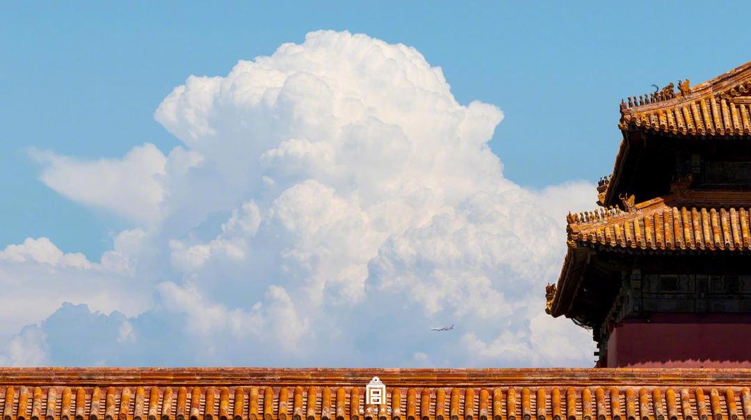 好美！故宫和“棉花糖”云朵同框