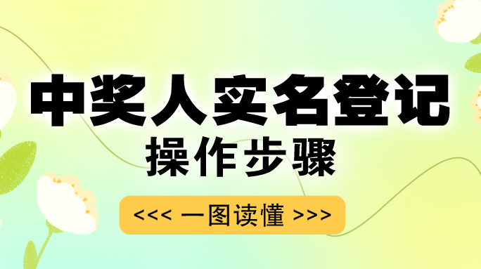 9月1日起执行！福利彩票“中奖人实名登记”操作步骤看这里→