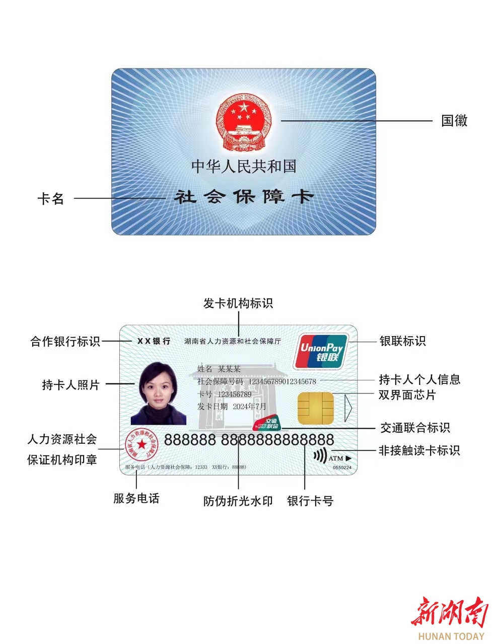 功能上新更便民！湘江新區(qū)開始換發(fā)第三代社?？? border=