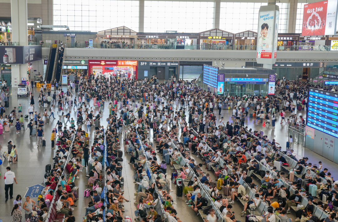铁路中秋小长假运输14日启动 预计发送旅客7400万人次