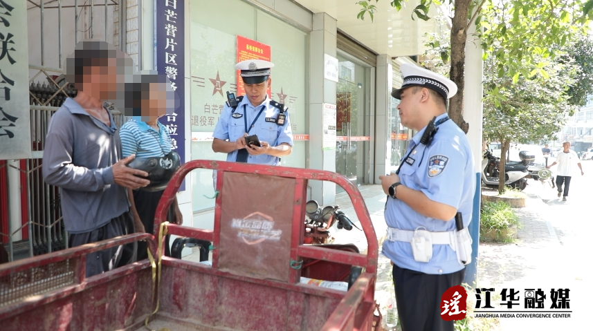 江華公安局交警大隊(duì)：開展假期道路交通秩序整治