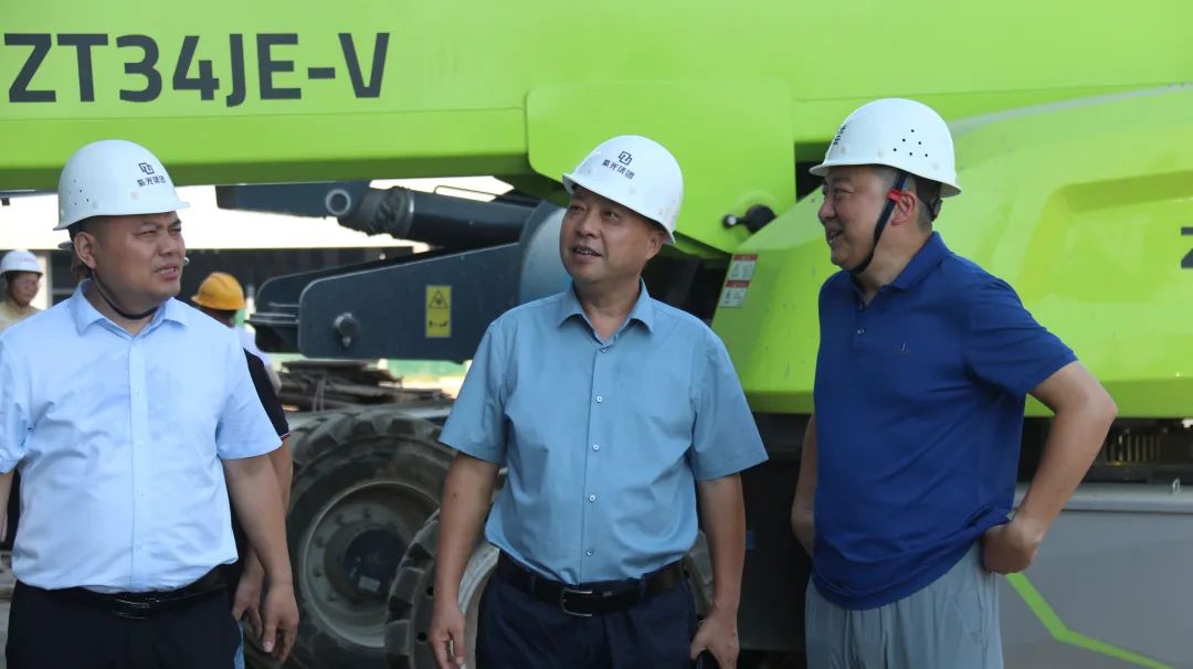 李建华调研重点项目建设