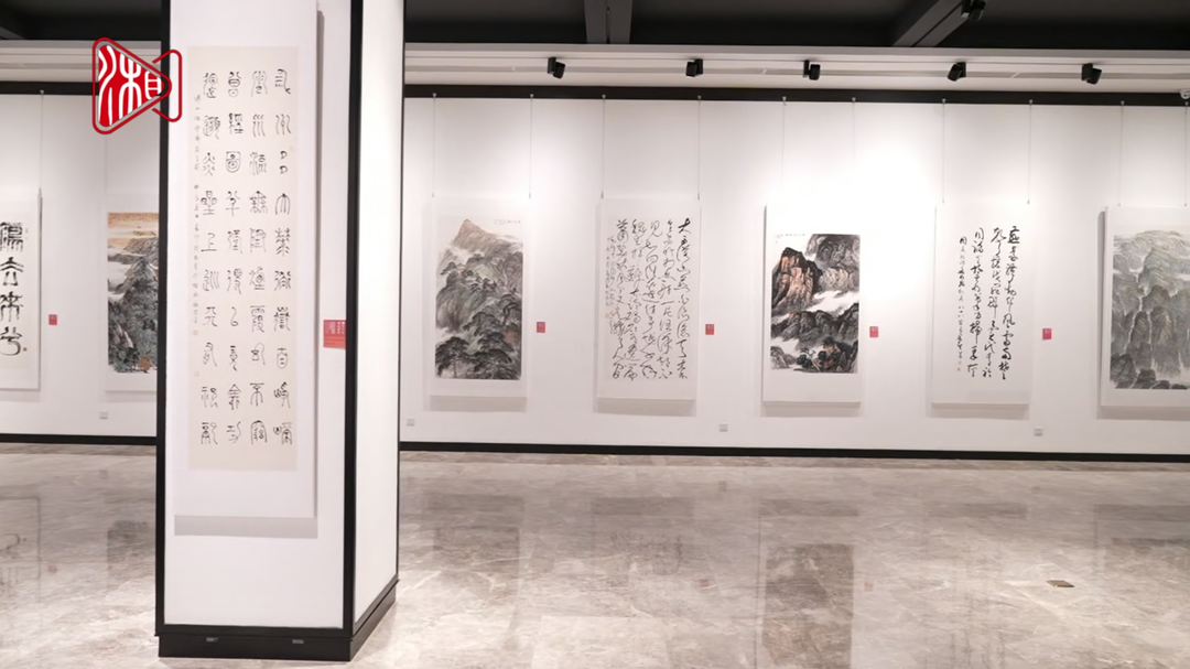 助力第三届湖南旅发大会 “雁去来兮 客思留矣”书画展开展