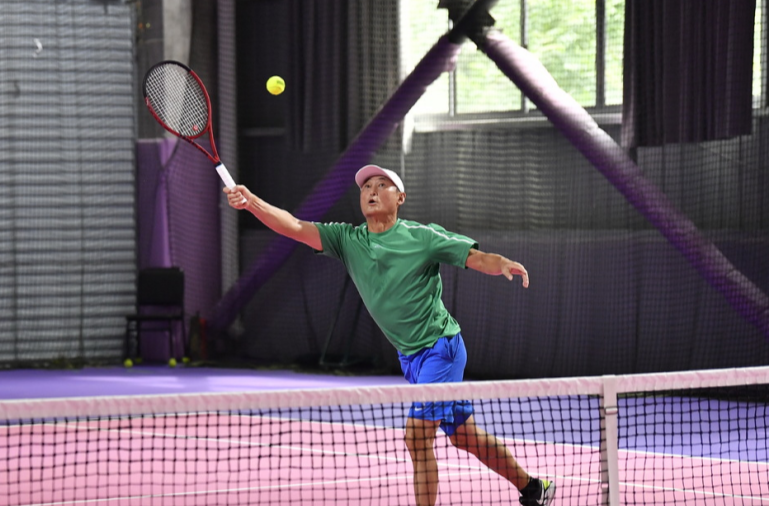 Tennis Competition for the Elderly Held in Changsha