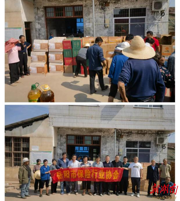 岳阳市保险业再次助力华容团洲灾后重建 - 岳阳 - 新湖南