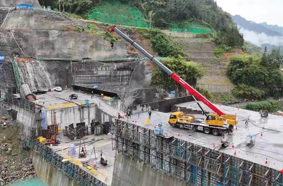 國家重大水利工程大興寨水庫施工忙@湖南日報要聞