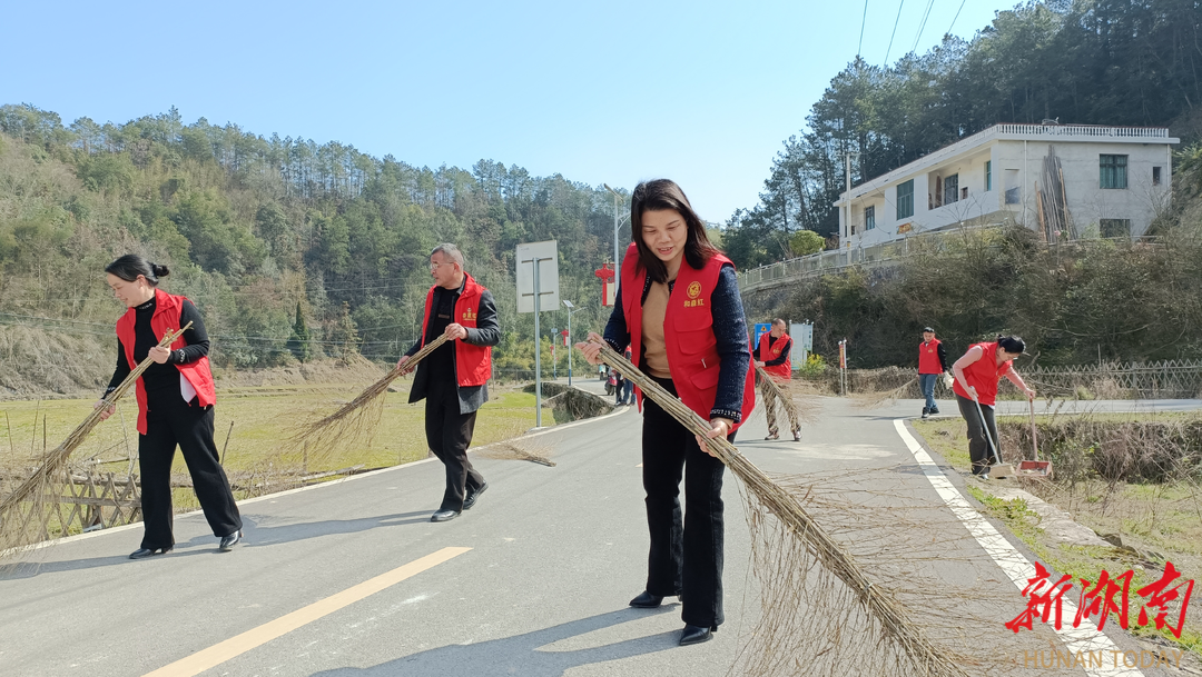 杏子铺镇合心村推进和美乡村建设