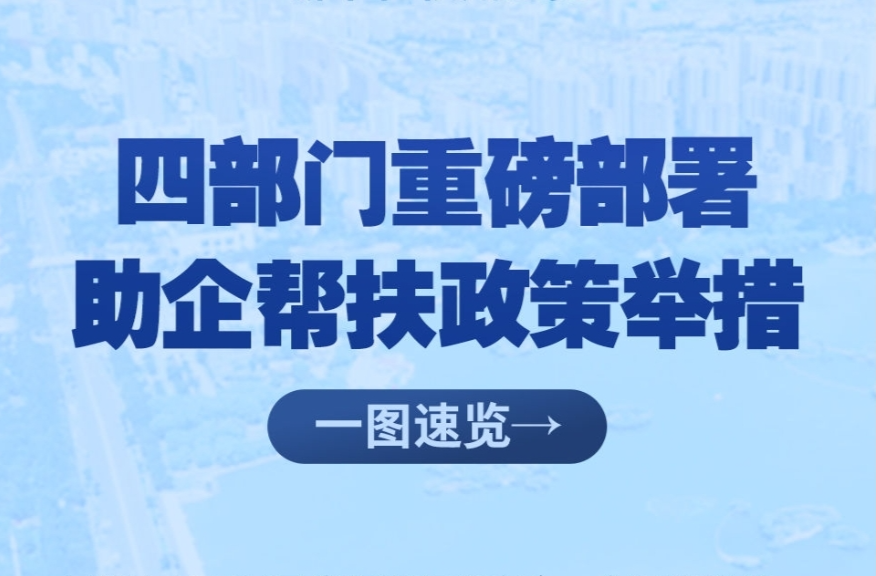 四部門重磅部署助企幫扶政策舉措，一圖速覽