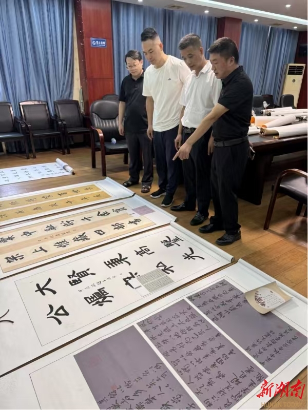 邵東市：教育系統(tǒng)以書法賽傳遞清廉之聲