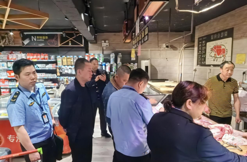 白溪镇重拳出击确保食品安全