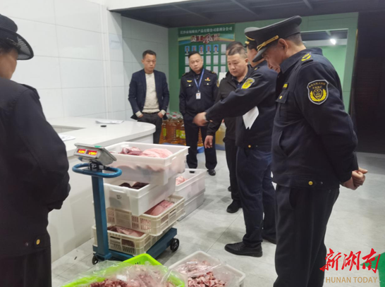 慈利县市场监督管理局开展校园鲜肉及肉制品安全专项整治行动