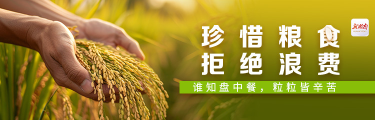 珍惜糧食 拒絕浪費