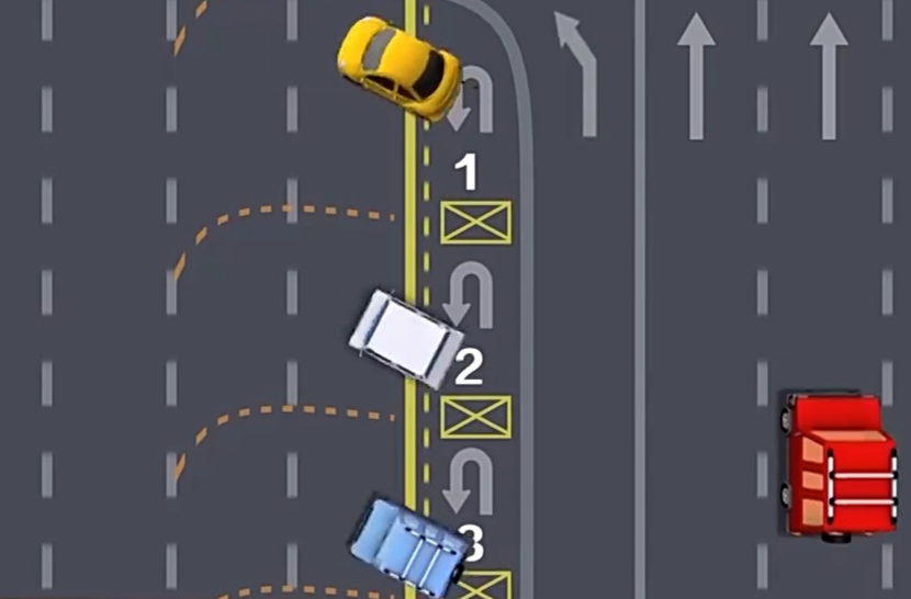 多地上线“多车联动掉头” 新型通道，车辆应该怎么走？