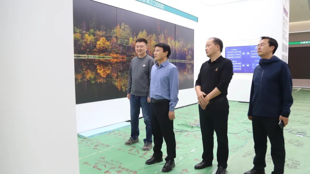 錢丹青調研區(qū)內重點項目建設