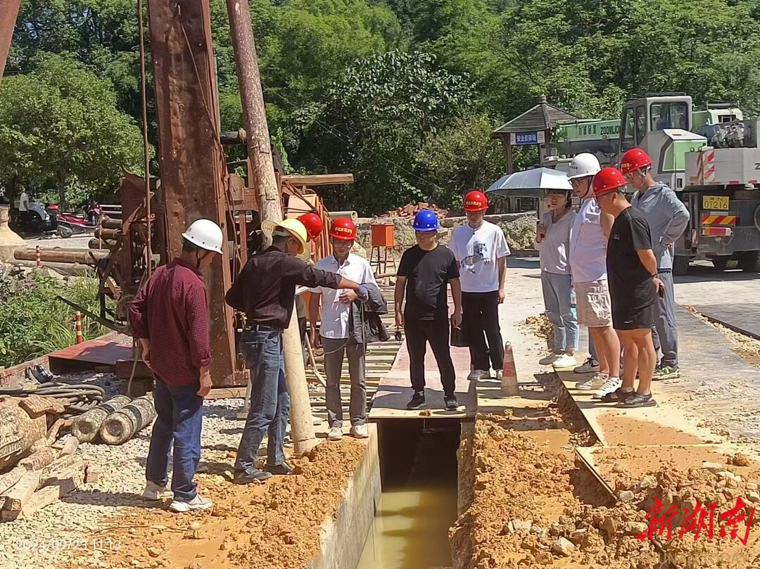 芷江县水利局多措并举加快水利工程项目建设