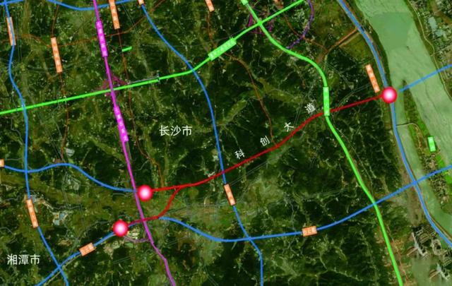 长株潭都市圈，多条融城干道、轨道交通正在路上