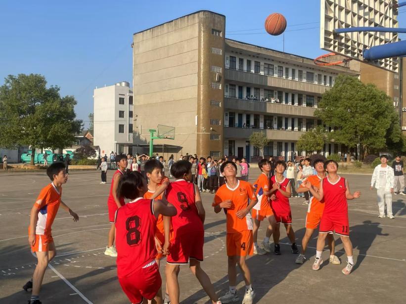 青春动起来，快乐“篮”不住——衡山县萱洲镇中心学校举办学生篮球联赛