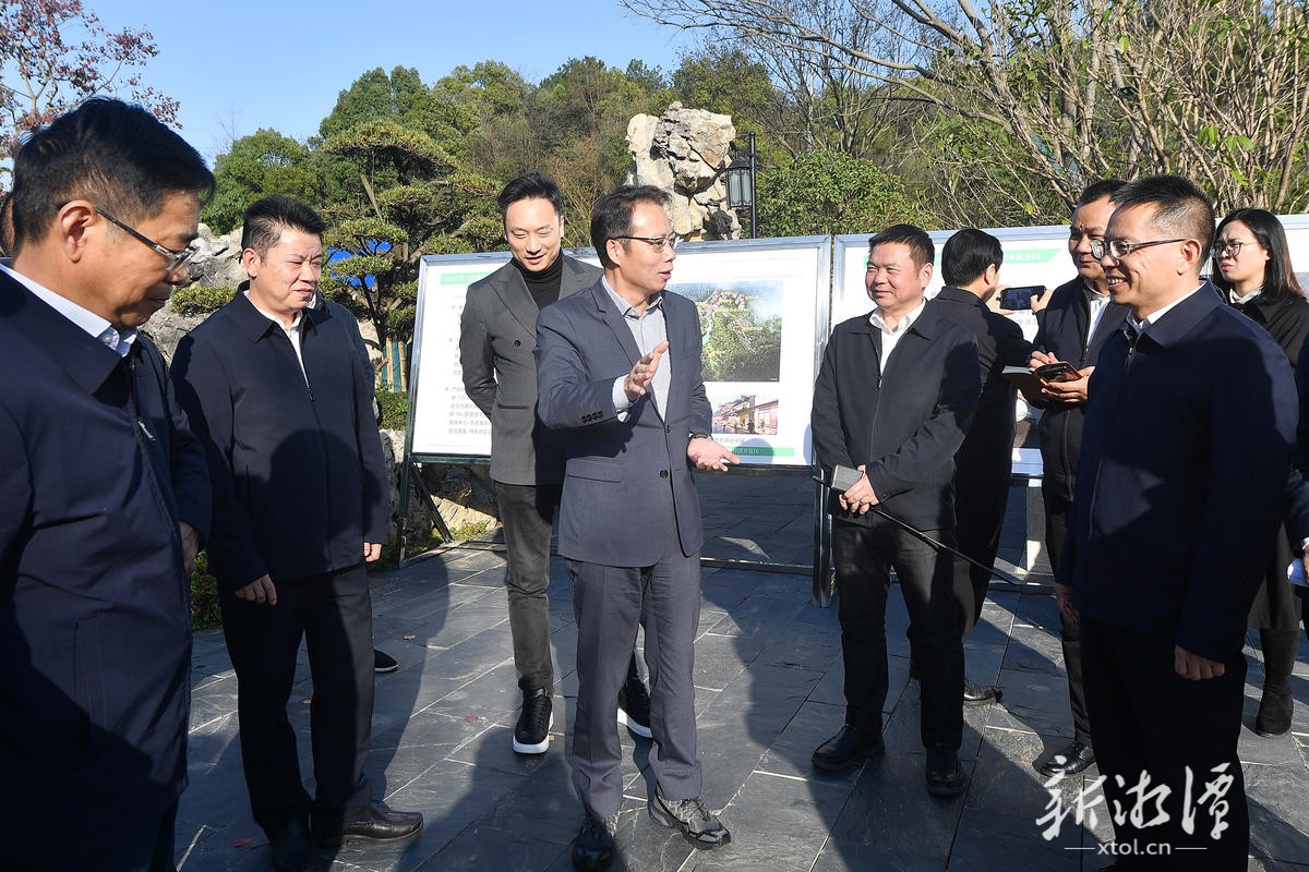 胡贺波李永亮带队调研湘潭市承办第六届湖南旅发大会重点项目