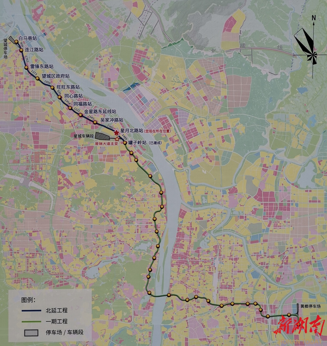 长沙地铁线路图 四号图片