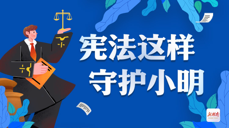 海报丨宪法这样守护小明