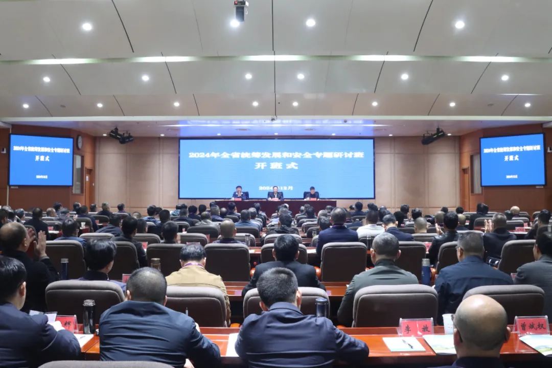 全省统筹发展和安全专题研讨班开班
