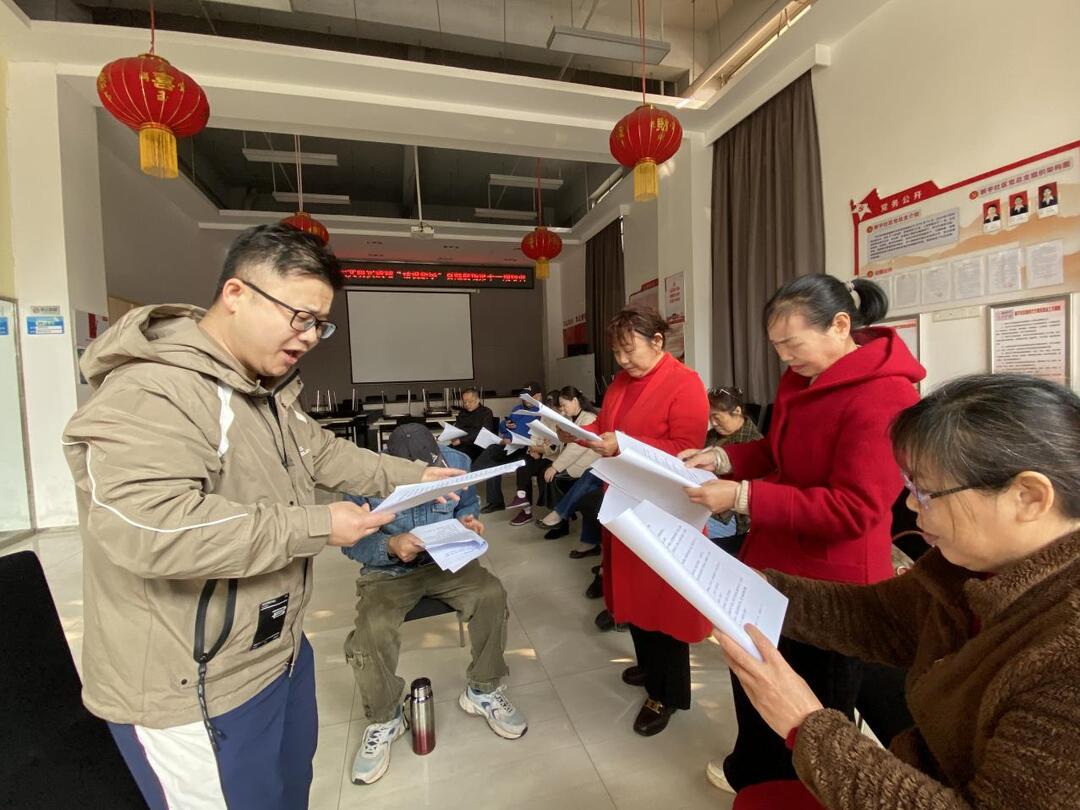 “话说新宇”百姓剧场 让居民过足“戏瘾”