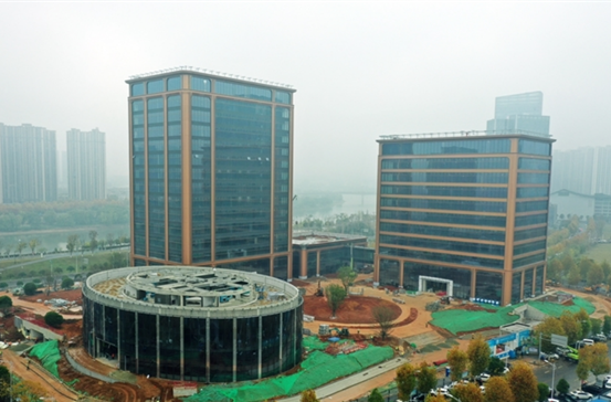 Construction of Huawei Hunan Headquarters Building Project Progresses Steadily