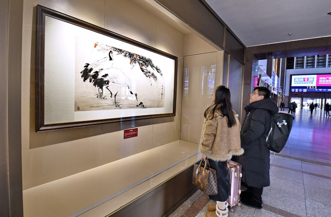 旅客身邊的藝術(shù)展