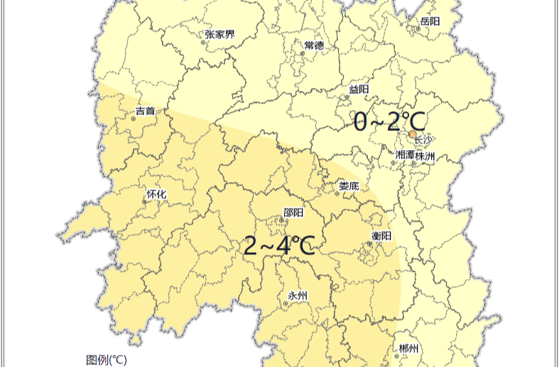 周末以晴天间多云天气为主，最低气温0℃