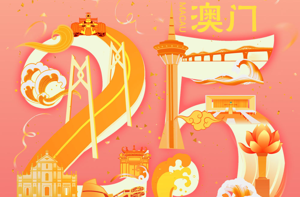 多元澳门，盛世濠江 热烈庆祝澳门回归祖国25周年
