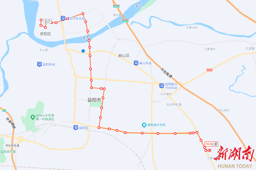 @益阳人 请注意：19路、15路公交线路有调整！