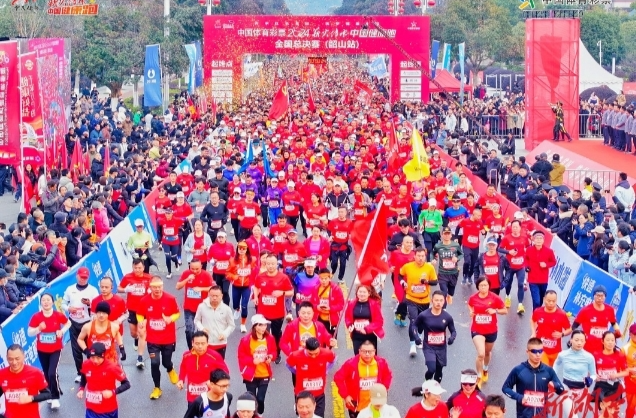 近6000人暢跑韶山！全民健身與紅色文旅激情碰撞