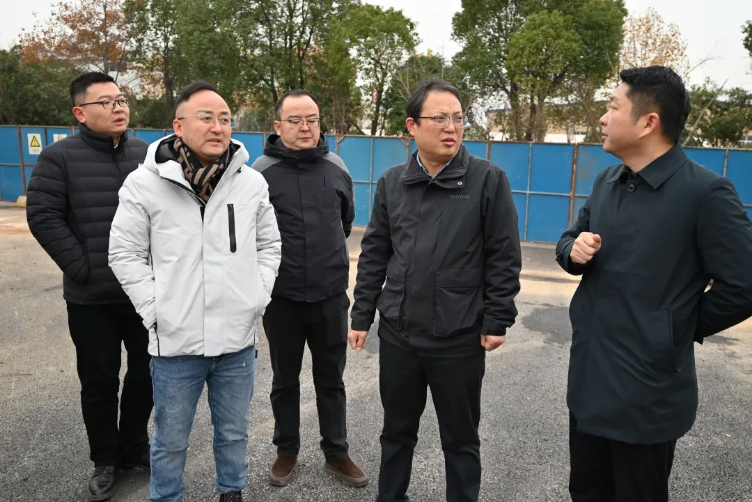 新港区现场调度口岸公司与港发集团重大项目建设