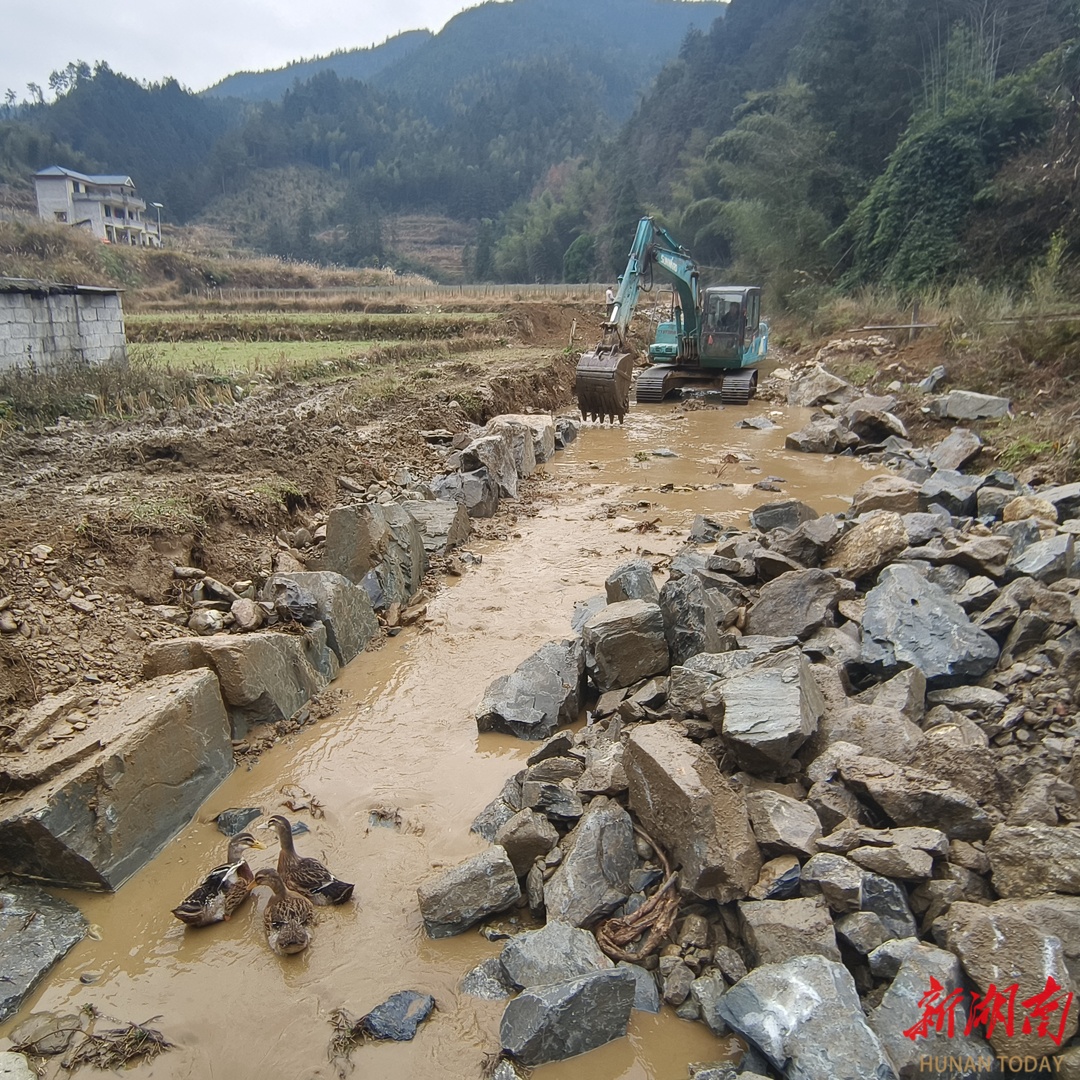 湖南城步：冬修水利热潮涌现 筑牢民生发展根基