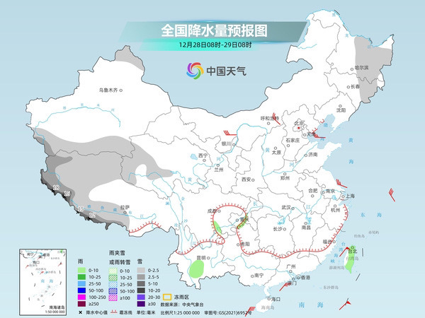 全国大部陆续进入升温模式，西藏青海需警惕强降雪