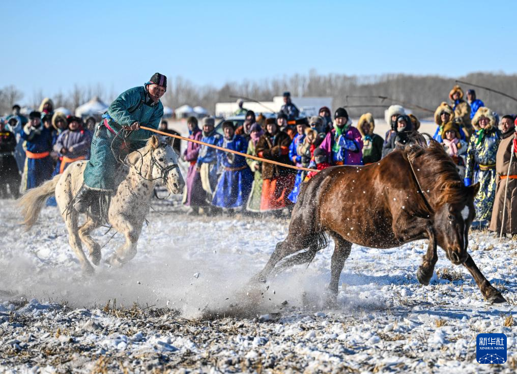 2024錫林郭勒冬季蒙古馬超級聯(lián)賽總決賽開幕